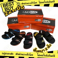 3 Pairs ADDA Slip-On Sandals Thick Heels Model 22W05/22W14 Can Be Connected Width Size 4-9