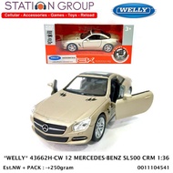 WELLY 43662H-CW 12 MERCEDES-BENZ SL500 CREAM