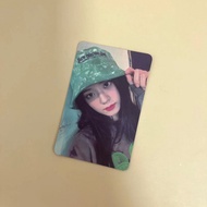 Green Hat Show BLACKPINK jisoo Genuine Photocard THE ALBUM 金智秀 绿帽秀 正版小卡 jisoo photocard