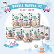 [READY STOCK] DOUBLE HAPPINESS - VEGGIE PASTA | BABY NOODLES 100g