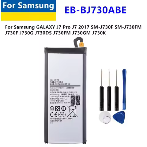 Replacement Battery EB-BJ730ABE For Samsung Galaxy J7 Pro 2017 J730 SM-J730F J730FM 3600mAh Phone Ba