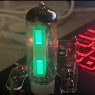 [FRDE]Elegant 6E2 Cat Eye Tube Vu Meter: Voice-Controlled USB Music Display