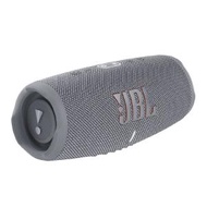 JBL - Charge 5 配備行動電源的可攜式防水喇叭 灰色