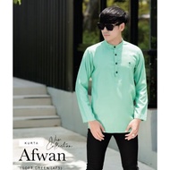 kurta afwan by elrah exclusive sy lelaki dewasa premium cotton 2