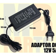 Ready Adaptor 12 Volt 5 Amper Murni Untuk Pompa Dc