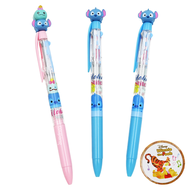 韓國 hM PLUS Disney 迪士尼 造型原子筆套組 0.5mm筆3支 + 紙膠帶  史迪奇款  1組