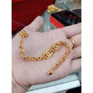 Rantai tangan Cincin Channel Emas Suasa 375/18K