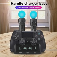 4 in 1 Controller Charging Dock Station Stand Joystick Power Supply Base for Playstation PS4 PS Move
