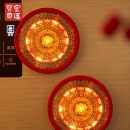 【Shipment Within 24 Hours‌】 Palace Museum Cultural Creative Paper Cut Night Light Fridge Magnet Beij