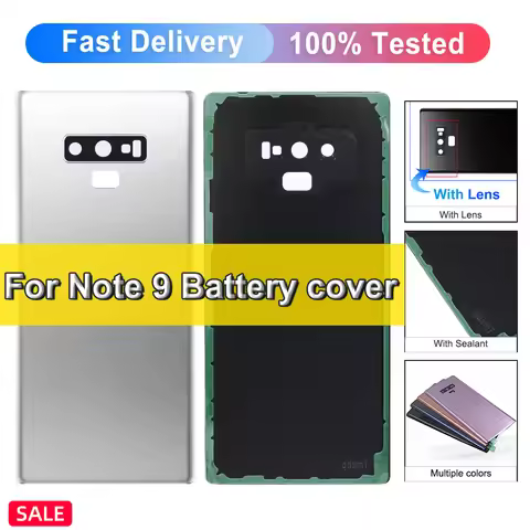 Back Cover For Samsung Galaxy Note 9 N960F/DS Back Door Replacement Hard Battery Case Rear Housing C