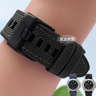 24mm 26mm 28mm Canvas Silicone Watch Strap For DIESEL DZ4500 DZ4506 DZ7420 DZ4318 Pei-nahai PAM985 N