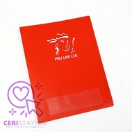 ♞,♘,♙PRU LIFE UK Clearbook Display book prulife policy delivery booklet