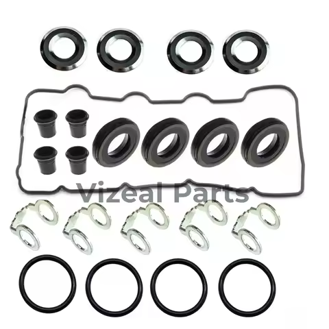 High Quality Fuel Injector Seal Rocker Cover Gasket Kit For Toyota Hilux D4D KUN26 1KD-FTV 1KD