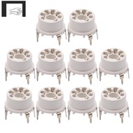 7Pin Plastic Vacuum Tube Socket Valve Base for B&W 6J1 6Z4 6X4 12AE6 6AT6 6BK6 12AV6 6AQ6 6J5 Hifi A