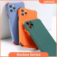 Casing 2Tone Macaron Realme C2 5 5i C3 7i C17 7Pro C11 C12 C15 C25 Narzo 20/30A C21Y C25Y Color Past