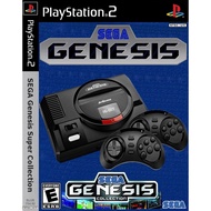 แผ่นเกมส์ SEGA Genesis Super Collection รวมเกมเครื่อง Genesis หรือ Mega Drive กว่า 50 เกม PS2 Playst