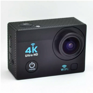 Others - 戶外運動攝影機 4k防水運動dv 170度廣角運動相機（黑色）