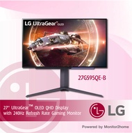 [Newest Model 2024] LG 27GS95QE-B 27'' UltraGear™ OLED QHD Display with 240Hz Refresh Rate Gaming Monitor and FreeSync™ Premium Pro - 3 Yrs Warranty