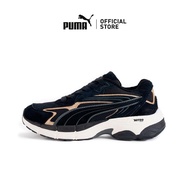 PUMA Unisex Teveris NITRO Metallic Sneakers (Black)