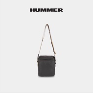Hummer Men's Leather Small  Messenger Bag