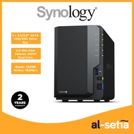 Synology DS220+ NAS DiskStation 2-Bays NAS with Dual-Core Processor Backup Storage for Home Users / 