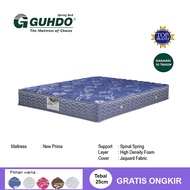 Kasur Spring Bed Guhdo Springbed New Prima Biru Tebal 25 Cm Size 180 x 200 - Khusus Jabodetabek