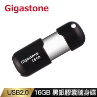 Gigastone U207S USB 2.0 16GB 膠囊隨身碟 黑