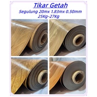 itop Baru Colak Tikar Getah 20m x 1.83m (6 kaki) Tebal 0.5mm Tebal PVC Vinyl Carpet Flooring Rug Mat-Ready Stock