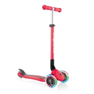 [ORIGINAL] Globber Primo Foldable Lights Red Scooter