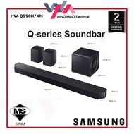 Samsung HW-Q990H/XM/Q990F 11.1.4ch Soundbar Wireless Sub+Rear Dolby Atmos DTS:X eARC Q-Symphony