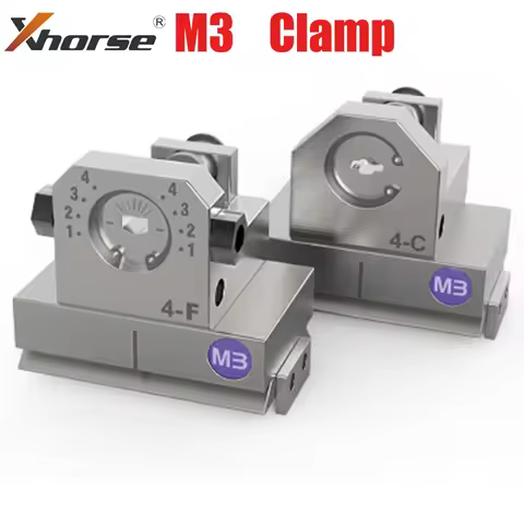 Xhorse M3 Clamp Fixture for Ford Jaguar Tibbe Key Blade Works with Condor XC-MINI, Mini Plus, Dolphi