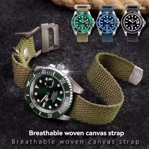 for Rolex Submariner Green/Black, Tudor Black Bay, Seiko 5, Hamilton Khaki- Vintage Style Military C