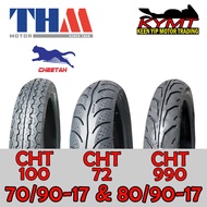 CHEETAH Tyre Tubeless (70/90-17) (80/90-17) [CTH72/CTH100/CTH900/990] 17 Inch