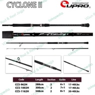 ''Terlaris" Joran Surf Fishing /Casting/ Lightpopping / Shorejig Eupro Cyclone Ii Murah