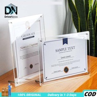 Picture Frame Acrylic Photo Frames Certificate Camp Poster Display Stand Frame Paper Holder A3/A4