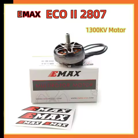 EMAX ECOII Series ECO II 2807 6S 1300KV Brushless Motor For Mark4 Apex 7'' FPV Racing Drone Diy Acce