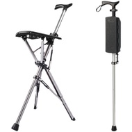 TaiwanTa-DaDelta Chair Portable Stool for the Elderly Walking Stick for the Elderly with Stool Crutches Stool Hand Stool