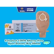 Coloplast 13976 Alterna Free Open Ostomy Bag 60mm 15s (Transparent, 2 Piece, Box Of 15s)
