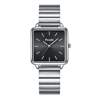 Poshi Jam Tangan Wanita Anti Air Original Korean Kasual Tali Stainless Steel Jam Tangan Cewek