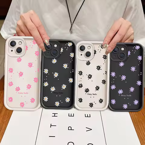 INS Daisy Flower Phone Case For OnePlus 15 13 13T NORD CE 5 4 2 3 Lite ACE 3 2 12 11 10R 8T 5G ACE3 