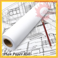 Plan Paper Roll A2 A1 A0 | Plotter Paper Roll | Plan Printing Paper | Plotter Roll | April Fine | Ke