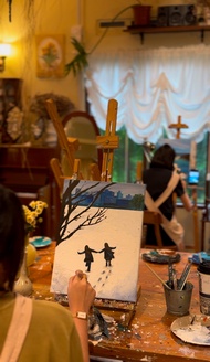 Unguided Art Jamming Painting