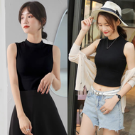 Áo Sát Nách Tank Top Nữ Cổ 3 Phân Chất Liệu Borip FreeSize MiSoul Áo Ba Lỗ Croptop Nữ FreeSize 205