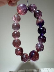 紫紅超七 半紅半紫 16-17m手圍