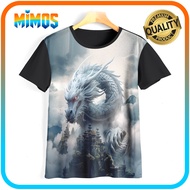 3D Kids Animal Dragon T-Shirt 3D Dragon Dragon Top N3D-05 For Ages 1-12 Years