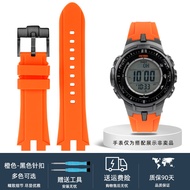 สายนาฬิกาคาสิโอ PROTREK สายนาฬิกาซิลิโคนกันน้ำสำหรับผู้ชาย prw3000/3100/6000/6100y