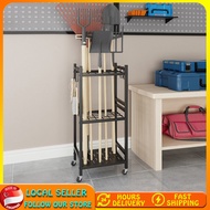 Agricultural Tool Storage Wrought Iron Garden Storage Tool Rack Courtyard Tool Rack Gardening Tool S