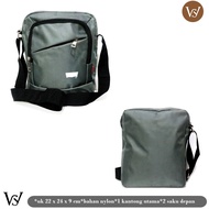 New Slide Canvas Men's Sling Bag