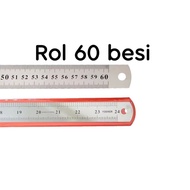 Ruler | Ruler | Stainless steel roll | 30cm iron roll | 40cm | 50cm | 60cm | 100cm Metal Ruler Steel