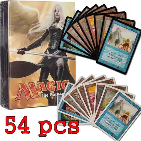 54 Pcs Black Core Magic The Gathering Cards P9 Dual Land Fetch Land Shock Lands Proxy Cards